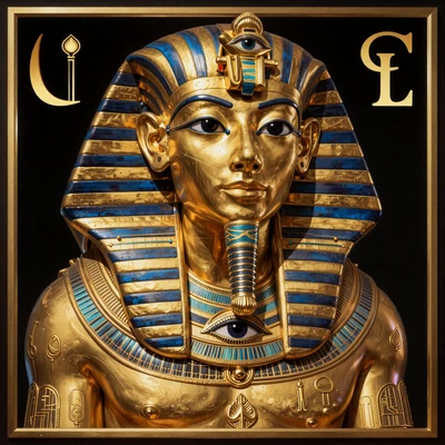 Eye of Horus Merkur Slot mit &auml;gyptischen Symbolen und goldener Pyramide